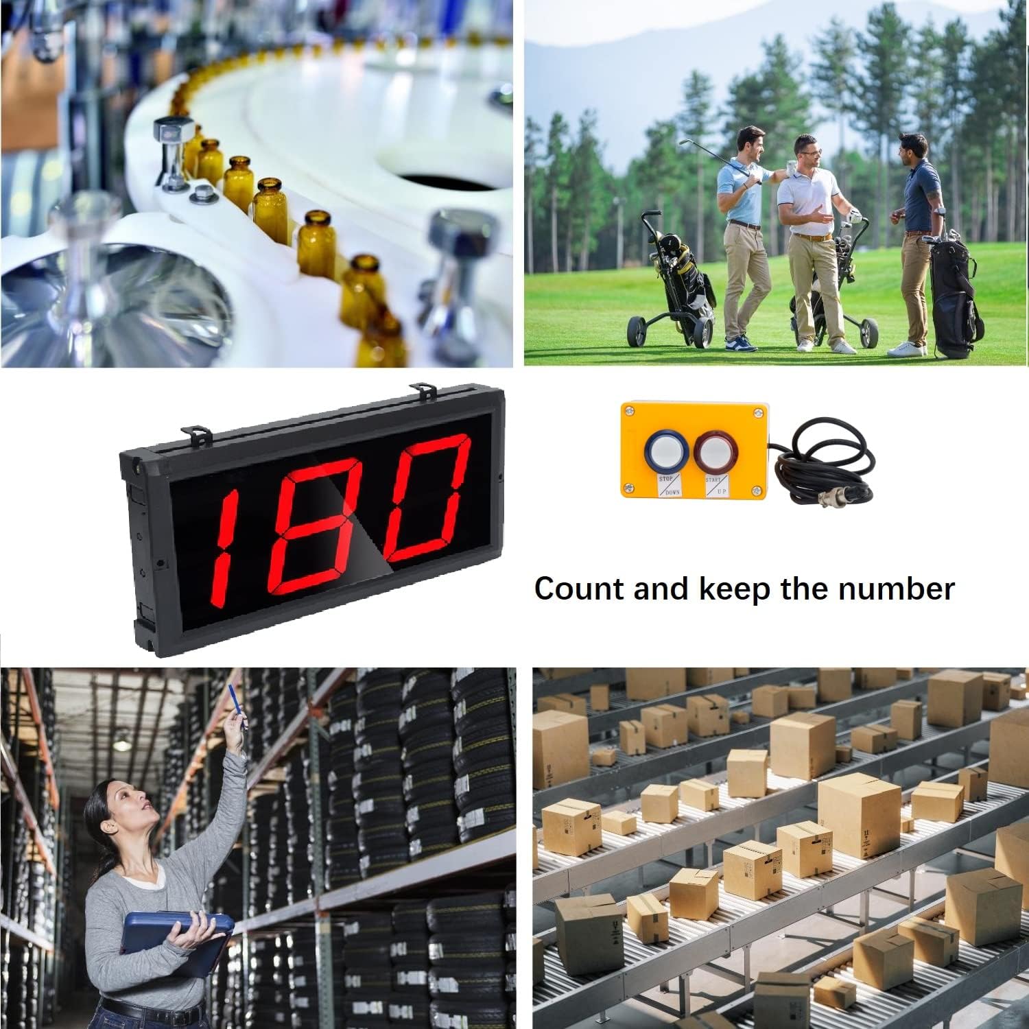 4 Inch Digital Lap Counter with Remote - Image 3